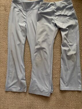 Mondetta Light Blue Girls Casual Bottoms